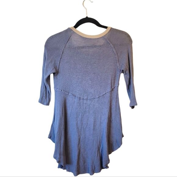 Intimately Free People Women's Periwinkle Weekender Mesh Blouse Size XS - Picture 2 of 6